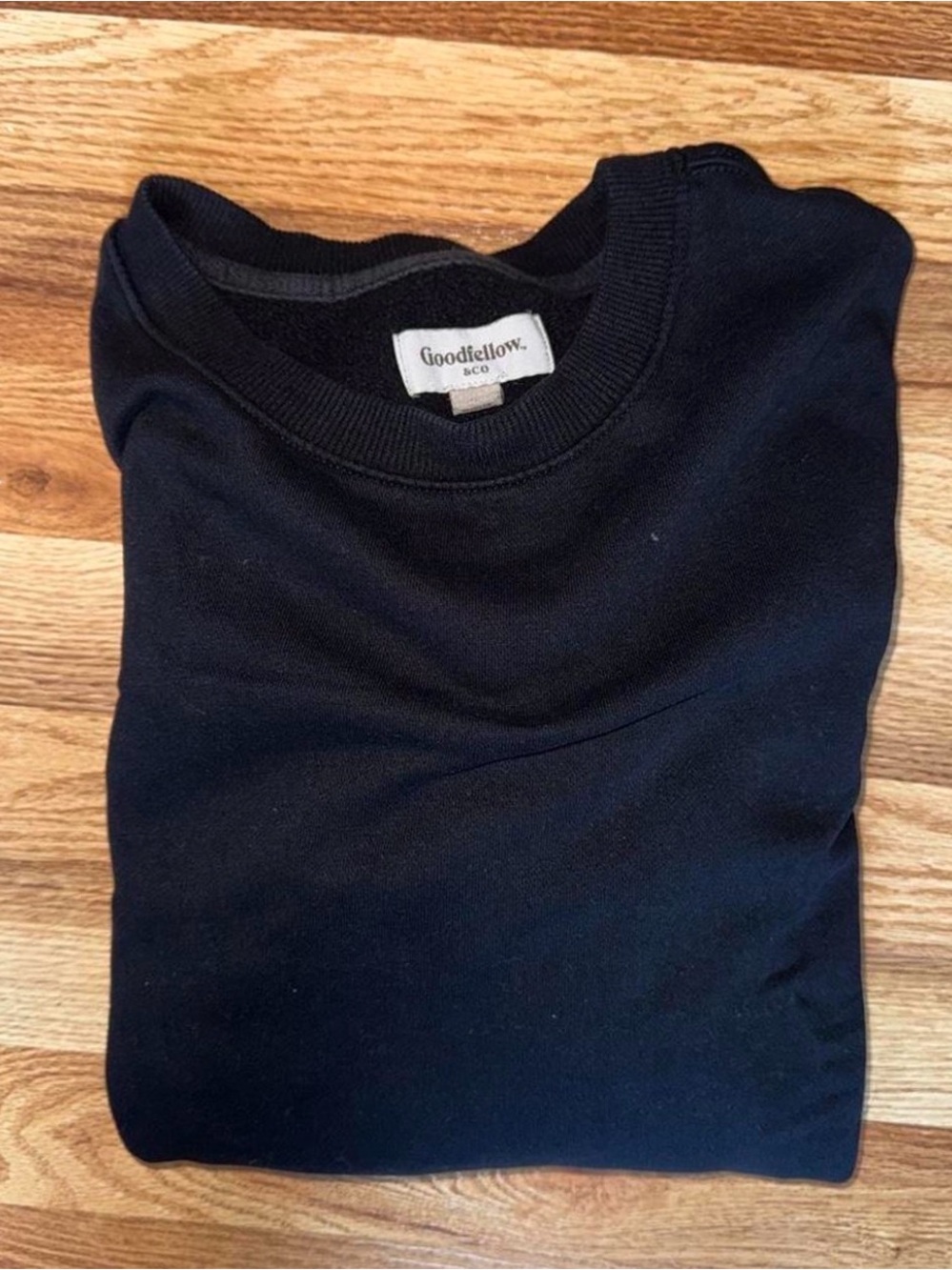 Goodfellow & Co Black Crewneck Sweater - Picture 2 of 5